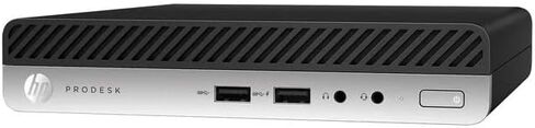 HP ProDesk 400 G4 Desktop Mini Business PC, Intel Pentium G5400 3.7GHz, 16GB RAM, 256GB SSD, Mouse and Keyboard, Windows 11 (Renewed) in Saudi Arabia