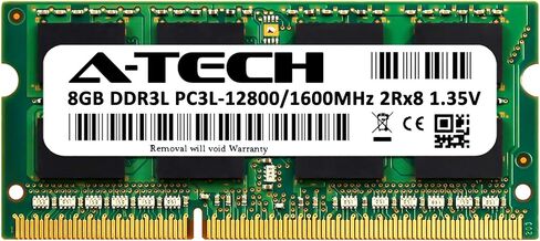A-Tech 8GB RAM استبدال HP 693374-005 | DDR3/DDR3L 1600MHz PC3L-12800 2RX8 in Saudi Arabia