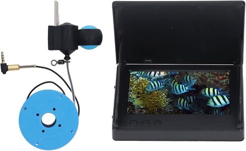 Yoidesu Underwater Fishing Camera, 4.3inch Display 220 Ultra Wide Angle Lens Water Proof Fishing Camera, 1080P HD visuals for Ice Fishings, Aquaculture in Saudi Arabia
