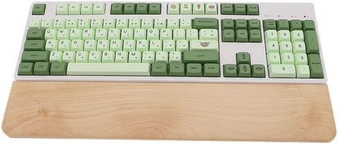 HomeDo Wooden Ergonomic Wrist Rest for Mechanical Keyboard,Fits 104 Key in Kuwait