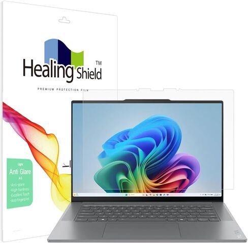 Muellery Healingshield Screen Screen Protector Light anti-Fingerprint Anti-Glare Matte Film متوافق مع Lenovo Yoga Slim 7i Aura Edition 15ill9 in Kuwait