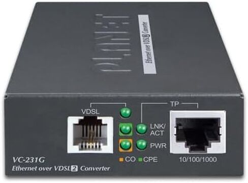VC-231G ethernet - 1 Port 10/100/1000T Ethernet to VDSL2 Converter w/ G.vectoring (Planet) in Saudi Arabia