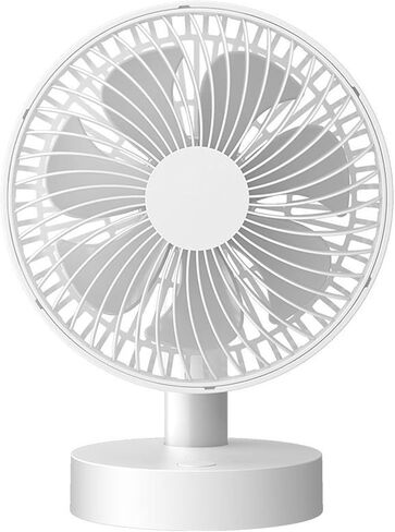 Fit For USB Table Fan 4 Speeds Portable Desktop Table Cooling Fan Powered By USB Strong Wind Kipas USB Desk Fan(Yellow) in Saudi Arabia