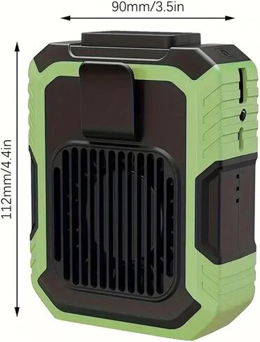 USB Fit For Portable Fan, Waist-Hanging, Handheld, Desktop, Outdoor Cooling Neck Fan in Saudi Arabia