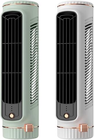 Tower Fan USB شحن مكيف الهواء المحمول سطح مكتب مروحة التبريد مع مروحة الصيف معجبين الصيف (الأخضر) in Kuwait