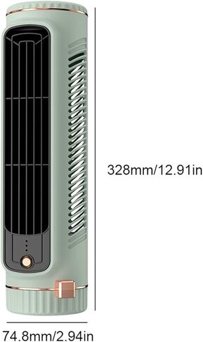 Tower Fan USB شحن مكيف الهواء المحمول سطح مكتب مروحة التبريد مع مروحة الصيف معجبين الصيف (الأخضر) in Kuwait