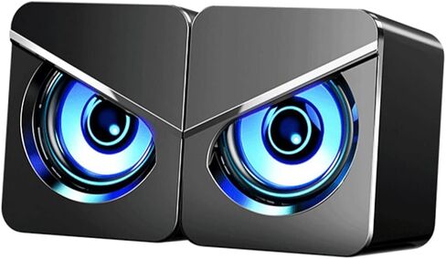 مكبرات الصوت التي تعمل بالطاقة المكتبية USB مكبرات الصوت المحيطة الخارجية مع صوت متعدد الاتجاهات للكمبيوتر المحمول والهاتف والتوصيل العملي USB in Saudi Arabia