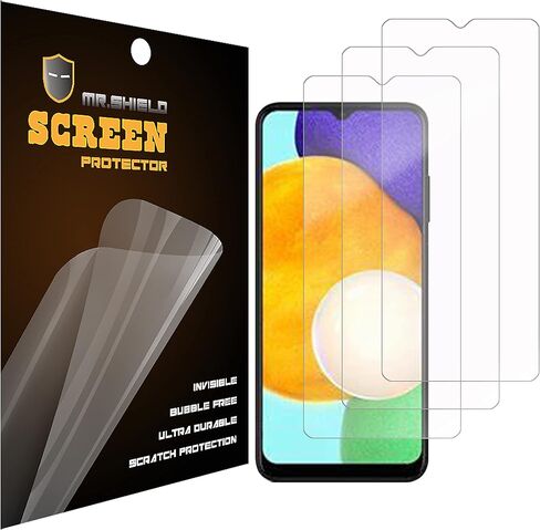 Mr.Shield [3-Pack] Designed For Samsung Galaxy A03s Premium Clear Screen Protector (PET Material) in Saudi Arabia