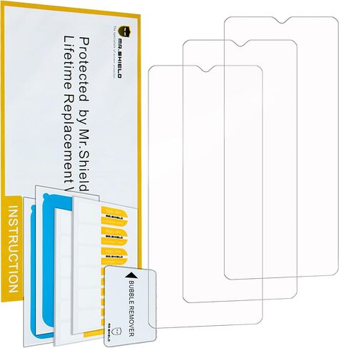 Mr.Shield [3-Pack] Designed For Samsung Galaxy A03s Premium Clear Screen Protector (PET Material) in Saudi Arabia