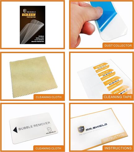 Mr.Shield [3-Pack] Designed For Samsung Galaxy A03s Premium Clear Screen Protector (PET Material) in Saudi Arabia