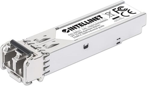 Intellinet Industrial 1000Base-SX SFP TO LC Multi-mode 1G TROUBLEIVER- الطول الموجي 850 نانومتر ، توصيل ساخن ، ما يصل إلى 1800 قدم ، MSA COMP ، DDM/DOM- 3 YR MFG ضمان- 508551 in Saudi Arabia