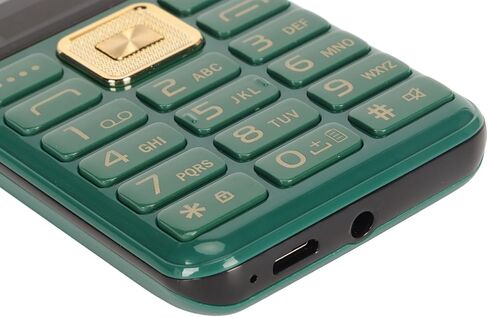 F10 Flip Coell Phone لكبار السن ، زر ذكي خلفي كبير 1.8 بوصة مفتوح مع وحدة تخزين صاخبة ، بطارية 3600 مللي أمبير في الساعة ، 3 بطاقات 3 (قابس أمريكي) in Kuwait
