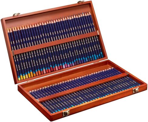 Derwent Inktense Wash Set, Set includes 8 Inktense Pencils, 1 Spritzer, 1 Waterbrush, 1 Paint Brush, Premium 4mm Round Core, Watersoluble, Use on Paper or Fabric, Professional Quality (2302584) in Saudi Arabia