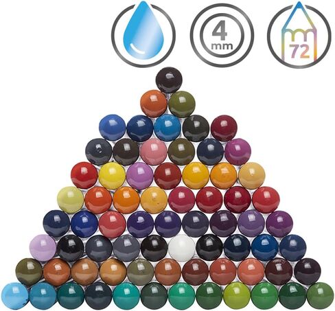 Derwent Inktense Wash Set, Set includes 8 Inktense Pencils, 1 Spritzer, 1 Waterbrush, 1 Paint Brush, Premium 4mm Round Core, Watersoluble, Use on Paper or Fabric, Professional Quality (2302584) in Saudi Arabia