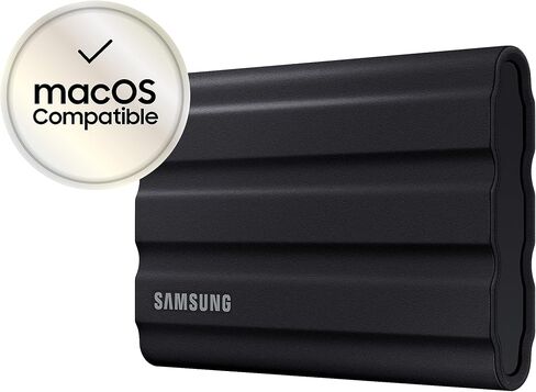SAMSUNG External Pssd T7 Black 4tb in Kuwait