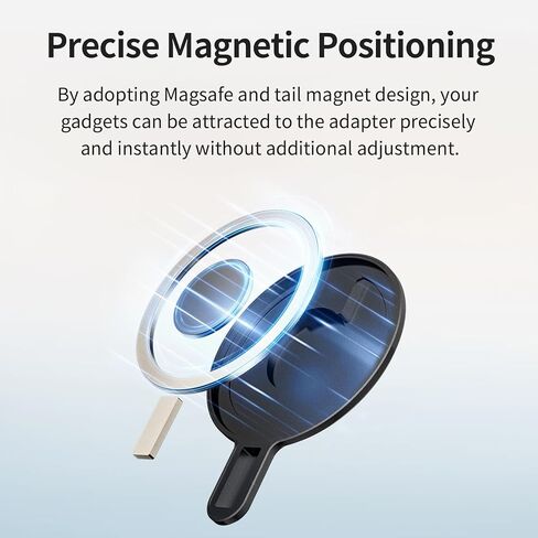 تركيب الهاتف المغناطيسي لـ Insta360 Flow 2 Pro Stabilizer Base Magnetic Adapter Base Quick مع حلقة مغناطيس لـ Flow2Pro Phone Gimbal in Kuwait