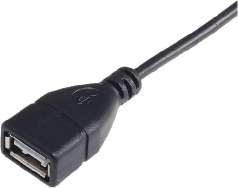 DC Cord 5.5 * 2.1mm Female to USB Female Extension Cable Power Splitters Supply Adapter Converter in Saudi Arabia