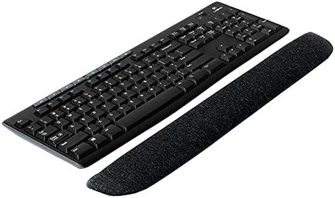 Staples 24339940 Gel Keyboard Wrist Rest 18.66 in x 2.8 in x 0.91 in Black in Saudi Arabia