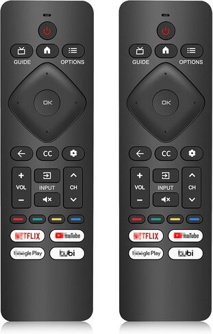 2pc استبدال جهاز التحكم عن بُعد لـ Philips Smart TV ، Universal Smart Remote لـ Philips Android/Google TV in Kuwait