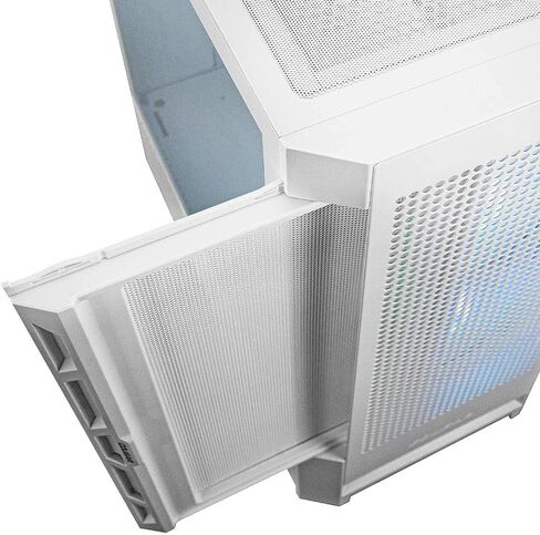 Cougar Gaming Mid Tower Case Duoface Pro RGB Supporting 390mm Graphics Card with Controller, Four RGB Fans and Two Distinct Front Panels Included (Mesh and Tempered Glass) (Black) in Saudi Arabia