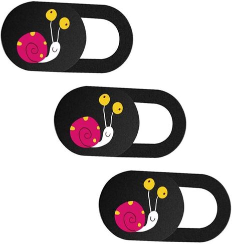 Popetpop 3pcs Conte Cartoon Cover Cover Cover Cover Privacy Ultra-Shin for Laptop عرض درع الكاميرا الجمالية in Saudi Arabia