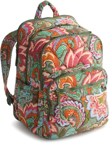 فيرا برادلي وزن الريشة XL Bancroft Backpack ، Leaf Me Not Paisley in Saudi Arabia
