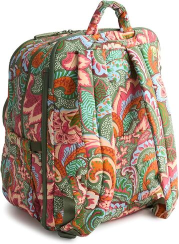 فيرا برادلي وزن الريشة XL Bancroft Backpack ، Leaf Me Not Paisley in Saudi Arabia