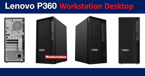 Lenovo ThinkStation P360 Desktop (12-Core Intel I7-12700 ، Intel UHD 770 ، 32GB DDR5 RAM ، 4TB PCIe SSD ، WiFi 6E ، Bluetooth 5.1 ، USB KYB and Mouse ، Win 11 Pro) in Saudi Arabia