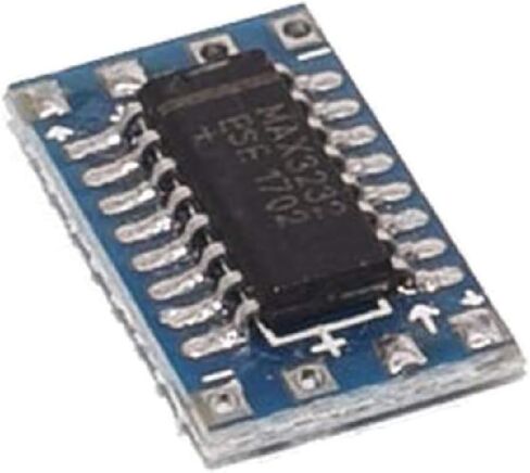 10pcs Mini RS232 إلى بطاقة محول TTL - لوحة التحويل التسلسلية MAX3232 لـ RS232 إلى مستوى TTL in Kuwait
