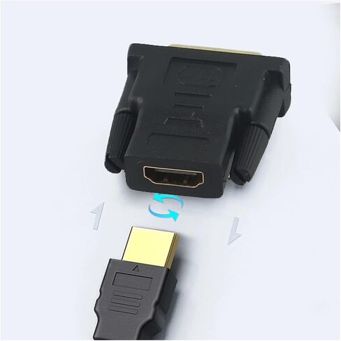24K مطلي DVI بمحول متوافق مع HDMI DVI 24+1 إلى HDMI لـ HDTV 1080p رأس تحويل عالي الوضوح in Saudi Arabia