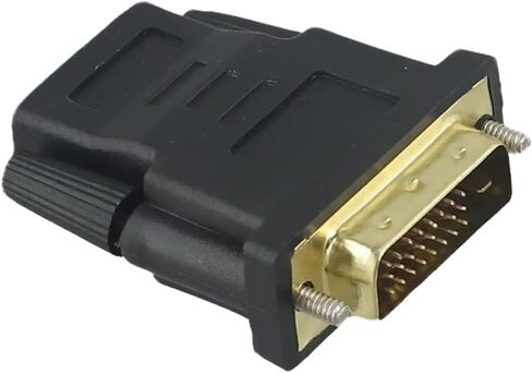 24K مطلي DVI بمحول متوافق مع HDMI DVI 24+1 إلى HDMI لـ HDTV 1080p رأس تحويل عالي الوضوح in Saudi Arabia