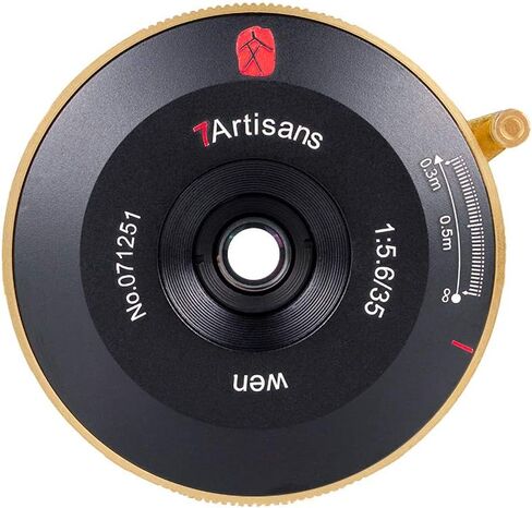 7artisans 35mm f5.6 Full Frame Format Manual Focus Len Compatible with Leica M-Mount for Leica M,M10,M240M-P240,M-TYP246,M-P,M 262,M7(Black) in Kuwait