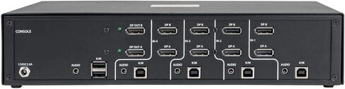 Tripp Lite Secure KVM Switch 4-Port DisplayPort Dual Monitor Niap Pp3.0 in Saudi Arabia