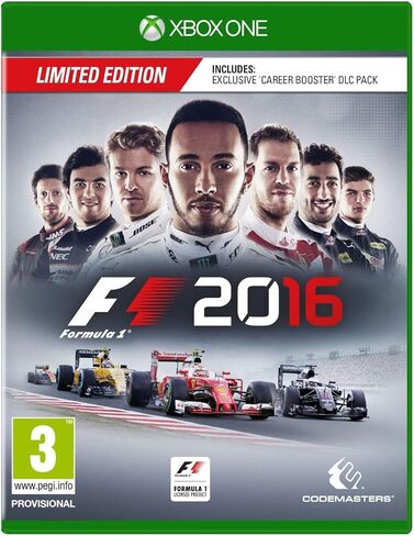 F1 2016: الإصدار المحدود - Xbox One (الولايات المتحدة) (متجدد) in Saudi Arabia