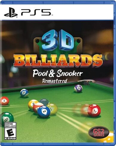 البلياردو ثلاثي الأبعاد: البلياردو و Snooker Remastered - لـ PlayStation 5 in Kuwait