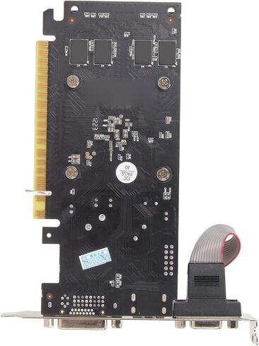 Pomya GTXGraphics Card, GT610 1GB DDR3 64 Bit Gaming Graphics Card with Silence Cooling Fan for Desktops, Support DVI VGA HD Multimedia Interface, PCI Express 2.0X16 PC Graphics Card in Saudi Arabia