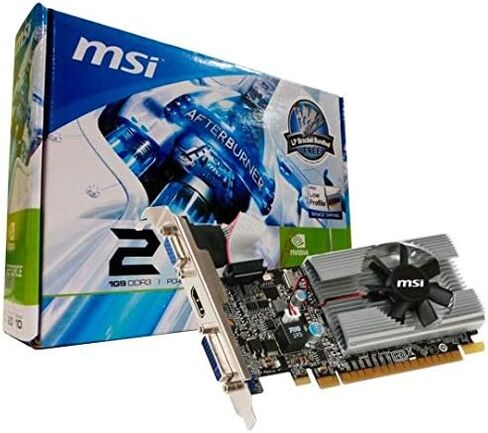 MSI Geforce 210 1024 MB DDR3 PCI-Express 2.0 Card MD1G/D3 (متجدد) in Kuwait