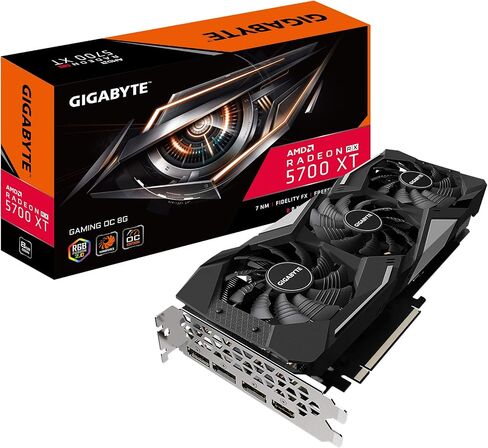 GIGABYTE GV-R57XTGAMING OC-8GD RADEON RX 5700 XT GAMING OC 8G CARDAS in Saudi Arabia