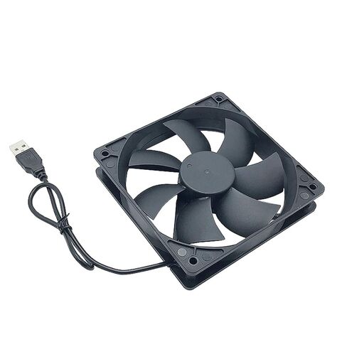 1pc 120mmx120mmx25mm 80mmx80mmx25mm 12volt سائل تحمل مروحة تبريد العادم USB (12 سم _no) in Kuwait