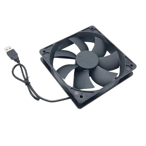 1pc 120mmx120mmx25mm 80mmx80mmx25mm 12volt سائل تحمل مروحة تبريد العادم USB (12 سم _no) in Kuwait