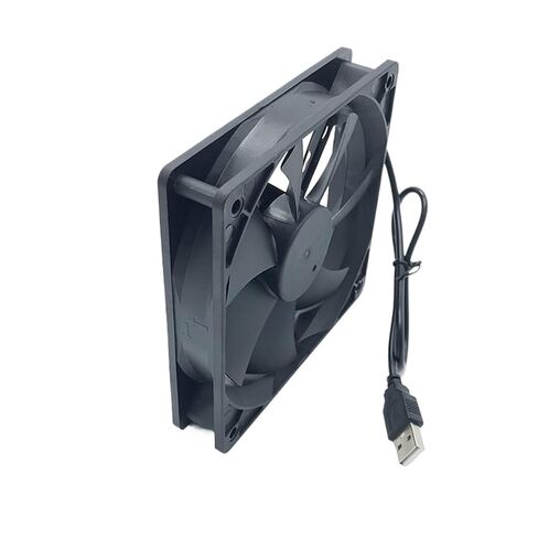1pc 120mmx120mmx25mm 80mmx80mmx25mm 12volt سائل تحمل مروحة تبريد العادم USB (12 سم _no) in Kuwait