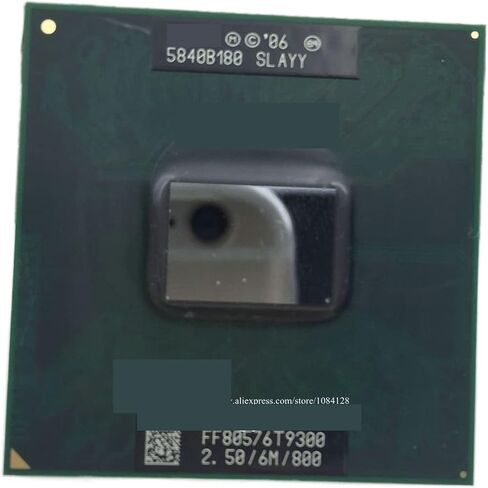 CPU Laptop c 2 Duo T9300 CPU 6M Cache/2.5GHz/800/Dual-Core Socket 479Laptop Processor for GM45 PM45 in Saudi Arabia