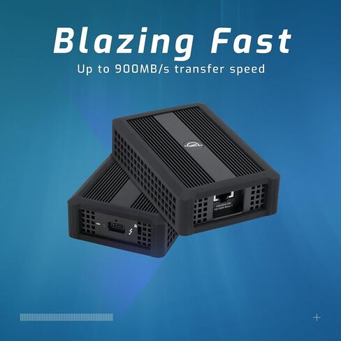 OWC Thunderbolt 3 10G Ethernet Adapter, (OWCTB3ADP10GBE), for high-Speed Network Connections in Kuwait