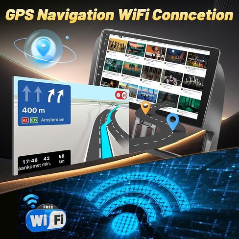2 + 64G لفيولفو XC60 2008-2013 Android Car Stereo مع carplay اللاسلكي و Radio Auto Auto - 9 بوصة HD شاشة اللمس مع EQ DSP ، GPS ، WiFi ، FM/RDS + AHD View View Camera in Kuwait