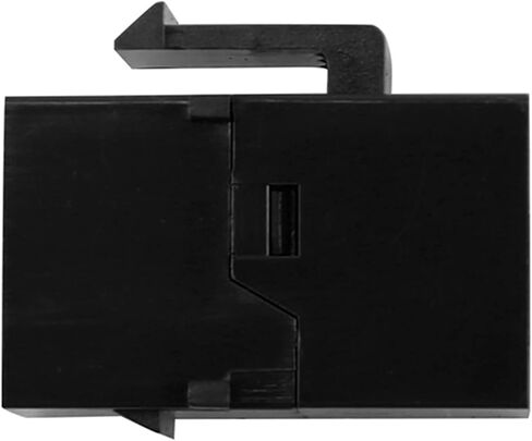 RJ45 موصل CAT6 RJ45 توسيع مقرنة Ethernet Cat 6 محول توسيع جاك مقرنة (أسود) in Saudi Arabia