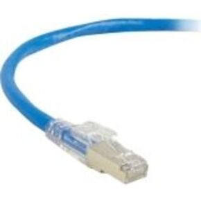 Black Box Cat6a 650-MHz قفل كبل التصحيح Snagless U/FTP CM PVC BL 5FT-C6APC80S-BL-05 in Kuwait