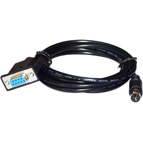 RS232 DB9 D-SUB 9PIN إلى MINI DIN 6PIN MD6 كابل اتصالات البرمجة لـ LS XGB-XBC XGK XEC إلى PMU Kable (1.8M) in Kuwait
