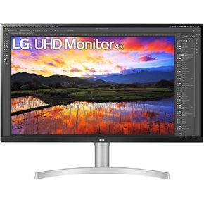 LG 31.5 "HDR10 IPS UHD 4K Monitor (3840x2160) مع DCI-P3 95 ٪ (TYP.) ، AMD FreeSync ، مزامنة الإجراء الديناميكي ، المثبت الأسود ، Maxx Audio & Engonomic (32BN67U-B) in Kuwait