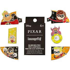 Loungefly Disney - Pixar - Incredibles - شراء دبوس الأعمى - Disney Pixar: The Incredibles M0 دبابيس - بروش حداثة قابلة للتحصيل لطيف - للحقائب والحقائب - فكرة الهدية in Kuwait