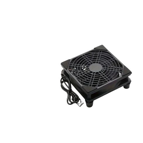 1pc 120mm 240mm مروحة مروحة مروحة التبريد DIY PC Box TV Wireless Silent 5V Power USB 12cm مع مسامير واقية (1) in Kuwait